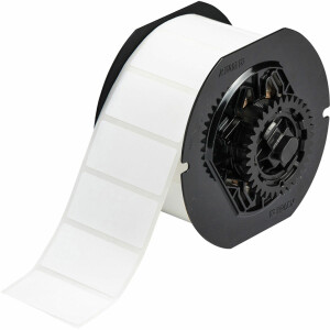 Brady B33 Series White Polyester with Permanent Rubber-based Adhesive Labels