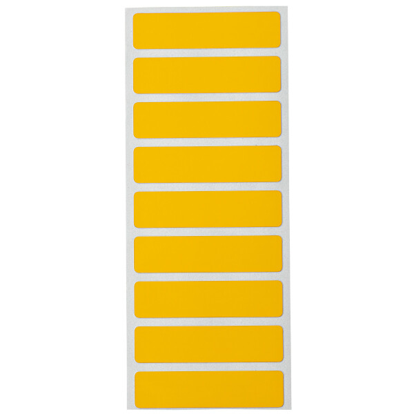 Brady B33 Series Weather Resistant Outdoor Polyester Labels Yellow - Image 2