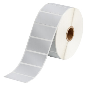 Brady 25mm Small Core Matt Metallised Polyester Labels