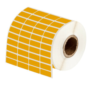 Brady 25 mm Small Core Polyester Labels Yellow