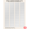Brady LaserTab Metallized Polyester Labels