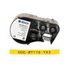 Brady PermaSleeve Heat Shrink Labels for M410, M510 and M511 Printers Black On Yellow