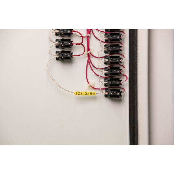 Brady PermaSleeve Heat Shrink Labels for M410, M510 and M511 Printers Black On Yellow - Image 2