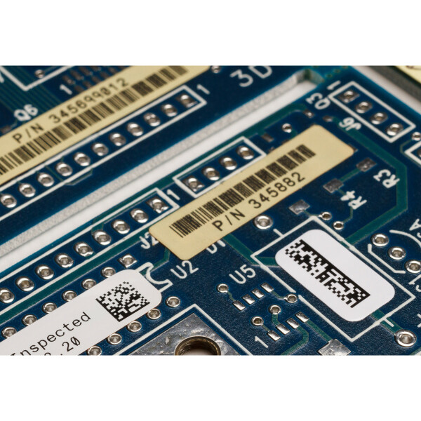 Brady 76 mm Core Matt Amber Polyimide Circuit Board Labels - Image 2
