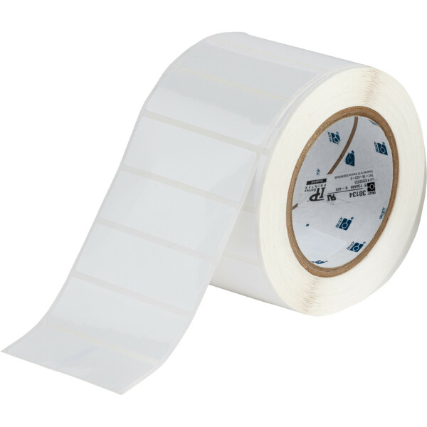 Brady Harsh Environment Multi-purpose Polyester Labels for 76 mm Core Printers White