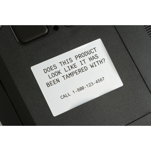 Brady 76 mm Core Metallised Matt Polyester Rating Plate and PCB Labels - Image 3