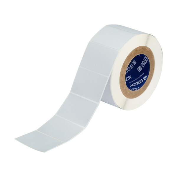 Brady 76 mm Core Metallised High Adhesion Matt Polyester Labels