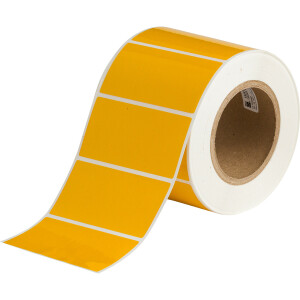 Brady Harsh Environment Multi-purpose Polyester Labels for 76 mm Core Printers Yellow