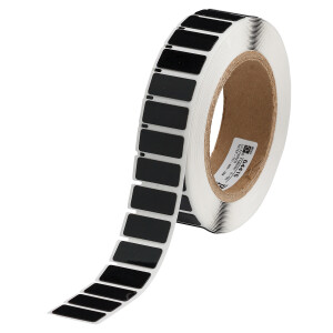 Brady Raised Profile Labels for Thermal Transfer Printers Black