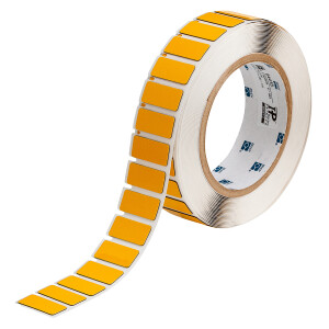 Brady Raised Profile Labels for Thermal Transfer Printers Yellow