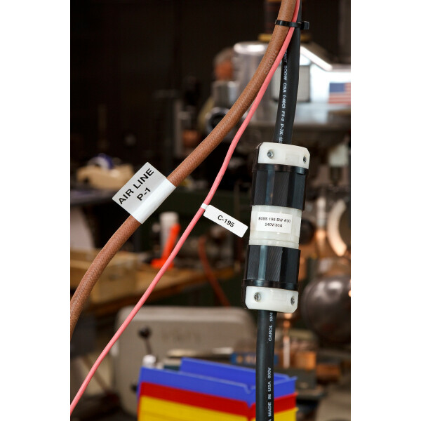 Brady 76 mm Core Nylon Cloth Wire and Lab Labels - Image 2
