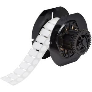 Brady B33 Series Polyester Autoclave and Cryogenic Labels with Vial Top