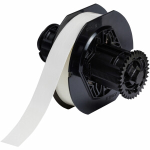 Brady B33 Continuous White Polyester with Permanent Acrylic Adhesive Labels
