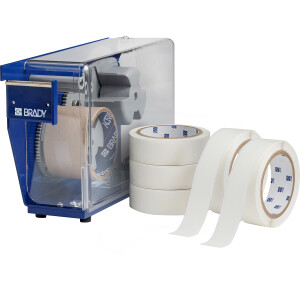 Brady Continuous Material Dispenser with Liner Remover and Water Dissolvable Labels Kit
