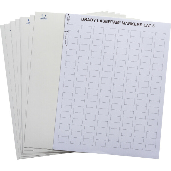 Brady LaserTab Paper Labels - Image 2
