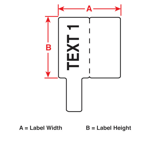 Brady P-Flag Matte Polypropylene Labels - Image 4