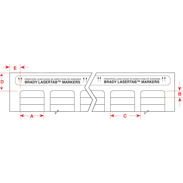 Brady LaserTab Series Tamper-Evident Polyolefin Labels - Image 3