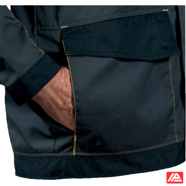 DeltaPlus DMACHGIL Γιλέκο Εργασίας Γκρι/Κιτρινο - Image 2