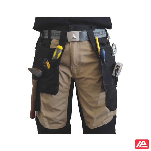 Delta Plus MAPOC Θήκη Μέσης Εργαλείων Υφασμάτινη 7 Θέσεων με Βάση Στήριξης Σφυριού - Image 2