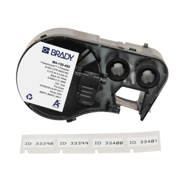Brady Ultra Thin Polyester Laboratory Labels
