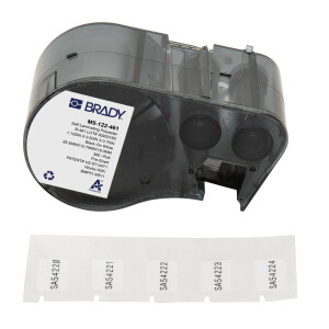 Brady M510 BMP51 BMP53 M511 Self-laminating Polyester Cryogenic Laboratory Labels