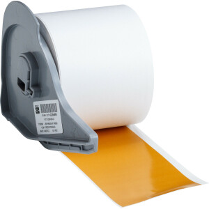 Brady BMP71 Indoor Outdoor Vinyl Labels Ochre