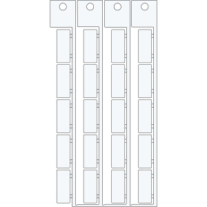 Brady ESHA 8X20 component tag