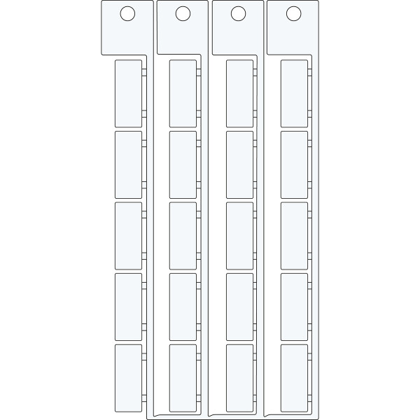 Brady ESHA 8X20 component tag