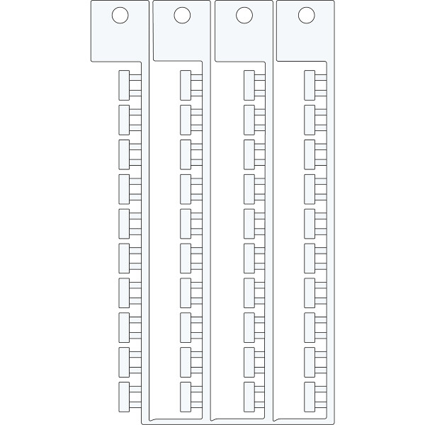 Brady BE 10X5 component tag