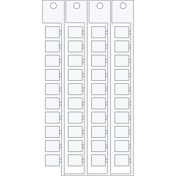 Brady SI ASI 10X8 component tag