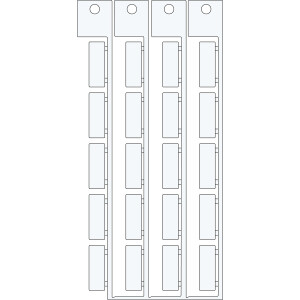 Brady SI SIRIUS 20X7 Component Tag