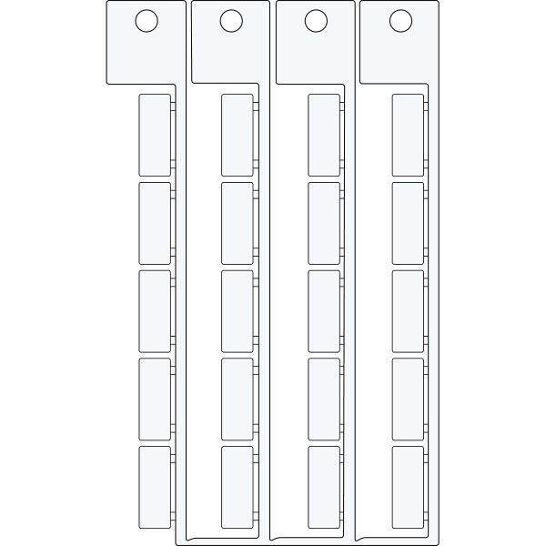 Brady TE 8X21 component tag