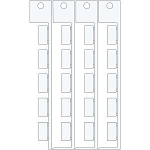 Brady TE LC1 8X17 component tag