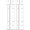 Brady ABB 9X17 component tag