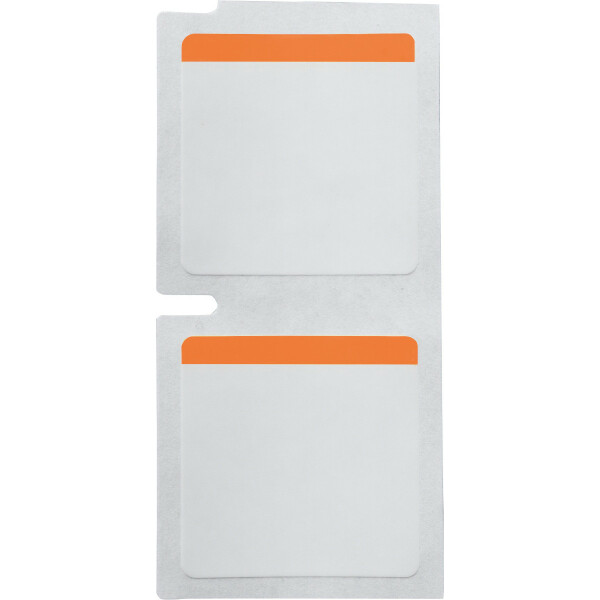 Brady Thermal Transfer Printable Labels Orange White - Image 4