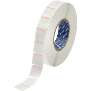 Brady Thermal Transfer Printable Labels Pink White