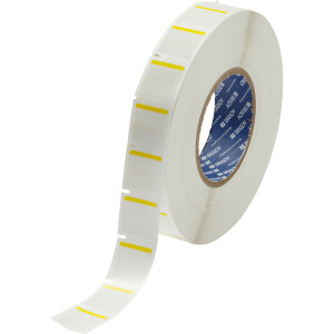 Brady Thermal Transfer Printable Labels Yellow White