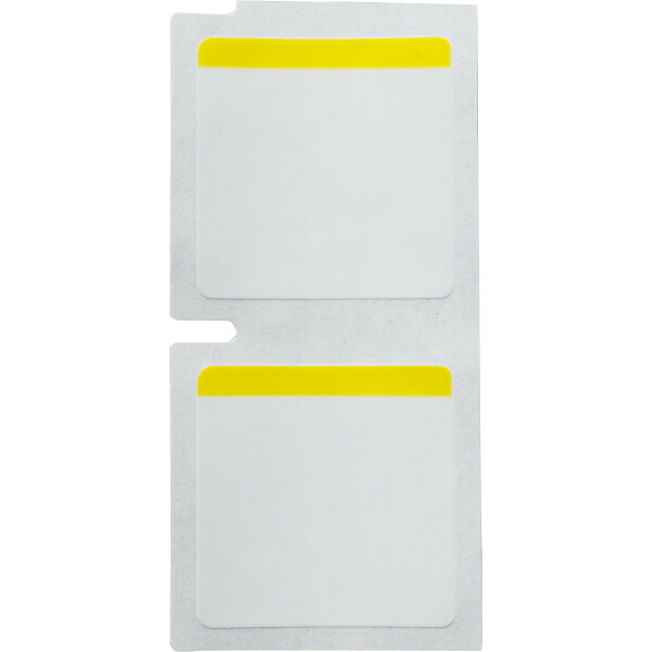 Brady Thermal Transfer Printable Labels Yellow White - Image 4