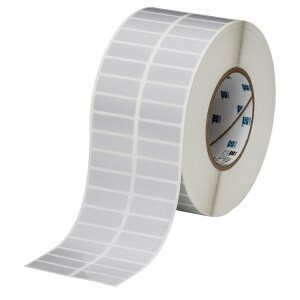 Brady 76 mm Core Satin Silver Polyester with Acrylic Adhesive Labels