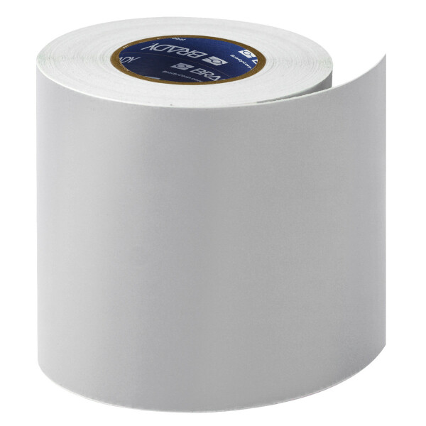 Brady 76 mm Core Continuous Coloured Vinyl Tape - Silver