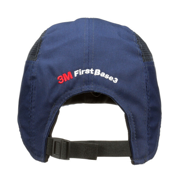 3M™ First Base™ 3 Bump Cap 2021101 Navy Blue Reduced Peak 55 mm Custom - Image 5