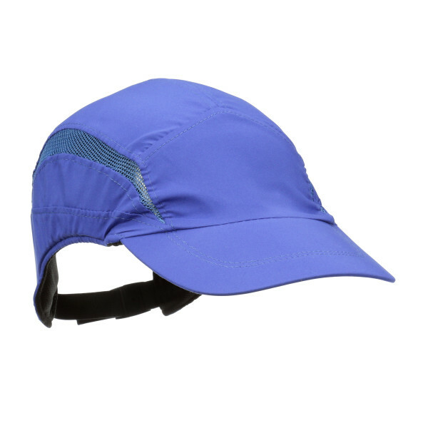 3M™ First Base™ 3 Bump Cap 2030599 Classic Royal Blue Standard Peak 70 mm Custom - Image 2
