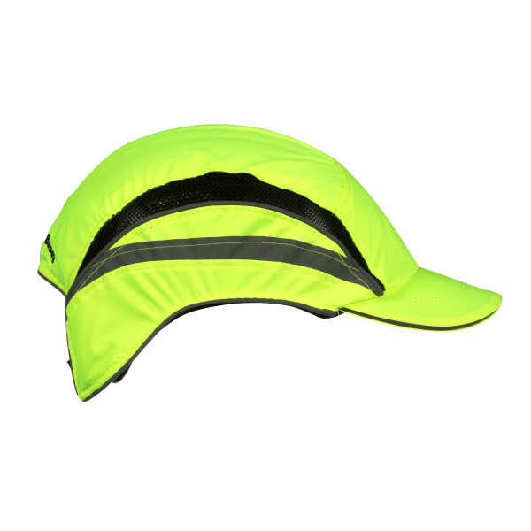 3M™ First Base™ 3 Bump Cap 2021866 Classic High Visibility Yellow Reduced Peak 55 mm Custom - Image 5