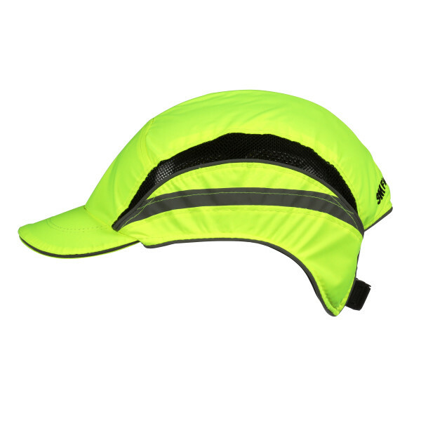 3M™ First Base™ 3 Bump Cap 2021866 Classic High Visibility Yellow Reduced Peak 55 mm Custom - Image 6