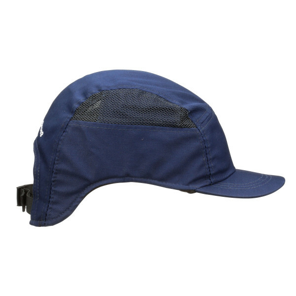 3M™ First Base™ 3 Bump Cap 2021101 Navy Blue Reduced Peak 55 mm Custom - Image 4