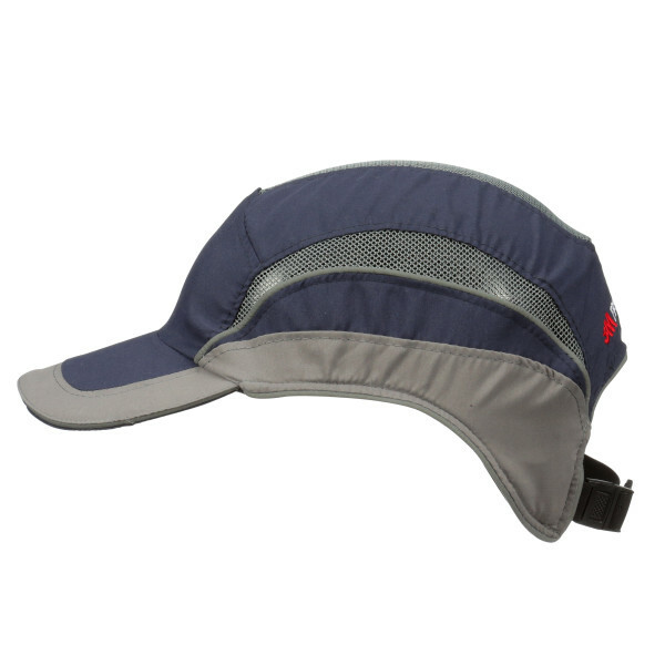3M™ First Base™ 3 Bump Cap 2031214 Elite Navy/Grey Standard Peak 70 mm Custom - Image 4