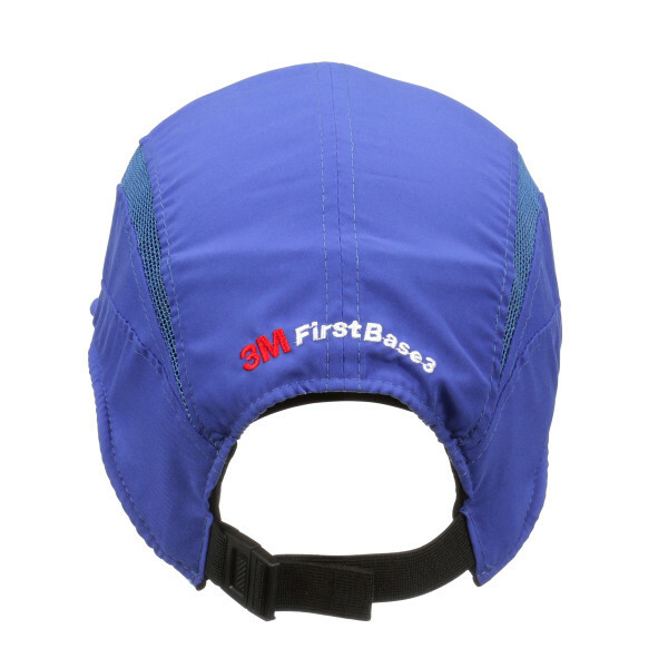 3M™ First Base™ 3 Bump Cap 2030599 Classic Royal Blue Standard Peak 70 mm Custom - Image 6