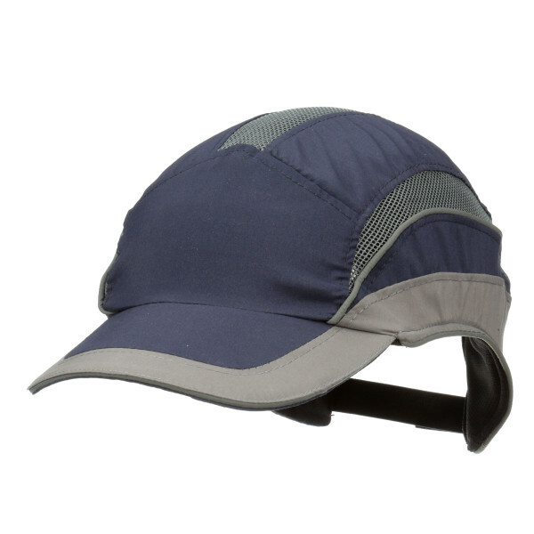 3M™ First Base™ 3 Bump Cap 2031214 Elite Navy/Grey Standard Peak 70 mm Custom - Image 3