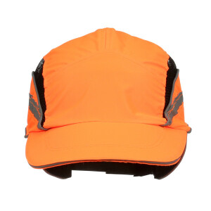 3M™ First Base™ 3 Bump Cap 2021875 Classic High Visibility Orange Standard Peak 70 mm Custom