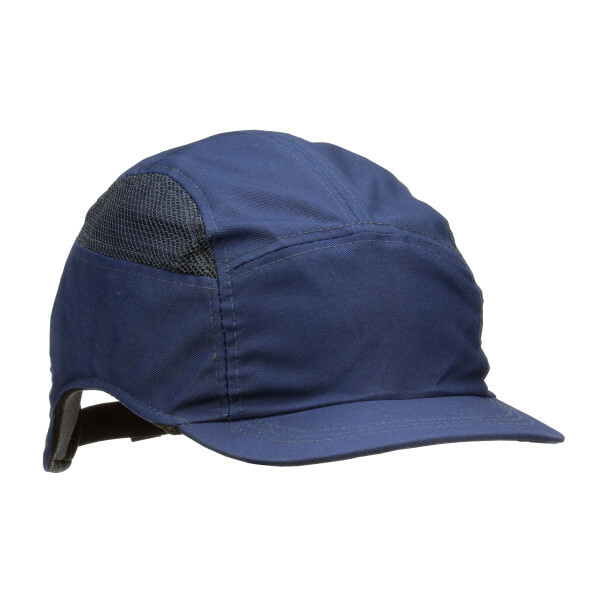 3M™ First Base™ 3 Bump Cap 2021101 Navy Blue Reduced Peak 55 mm Custom - Image 2
